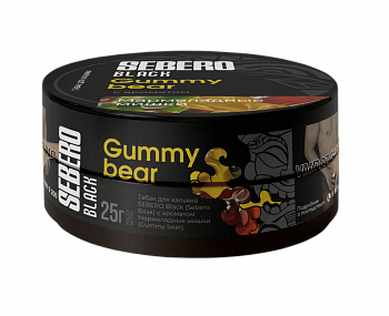 Табак Sebero Black, 25гр "Gummy bear / Мармеладные мишки"