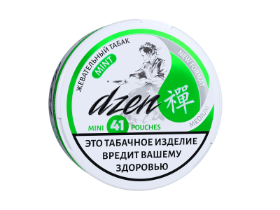 Купить Жевательный табак Dzen Mini "Mint" Жевательный табак Dzen Mini "Mint"
